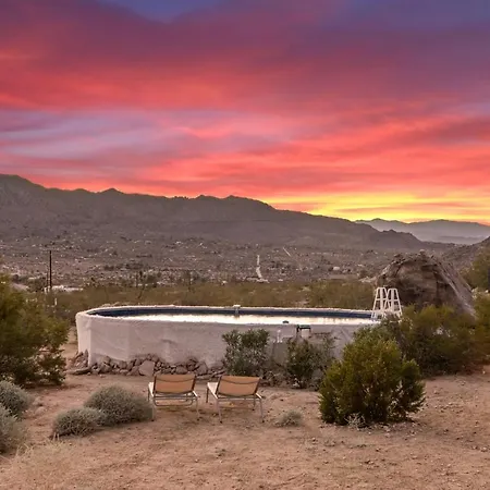 The House Of Intellect - Large Pool Outdoor Shower Spa Joshua Tree Extérieur photo
